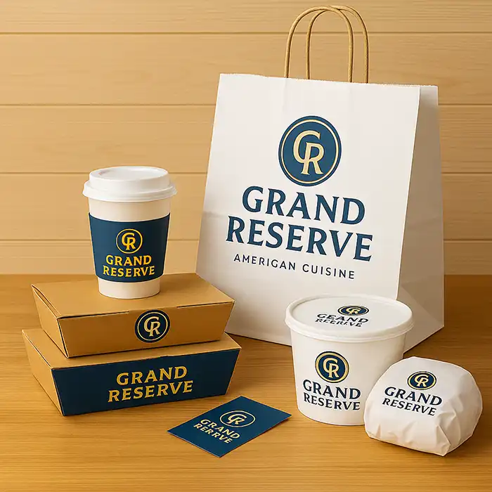 branded restaurant packaging