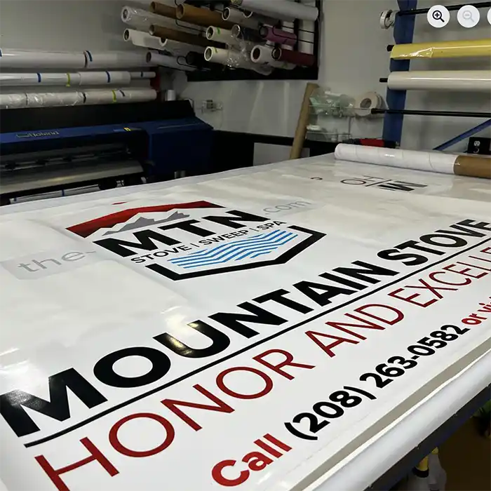 vinyl bnusiness cut out Custom Business Vinyl